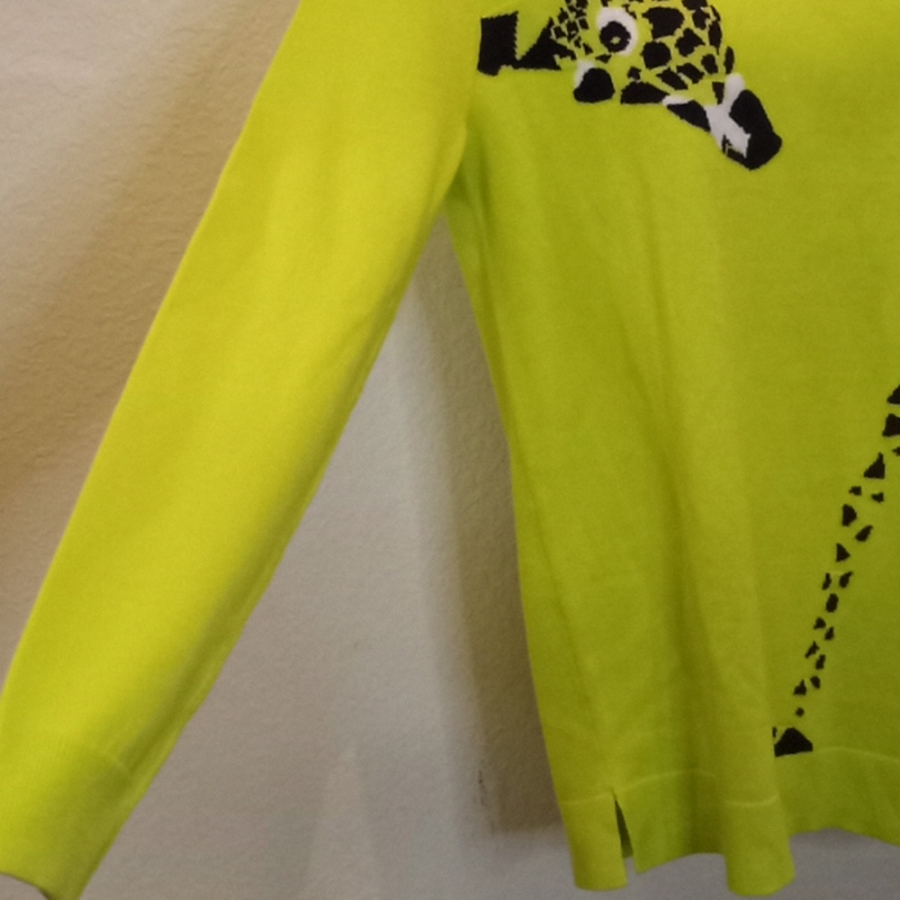 Crown & Ivy ๐ฆ Giraffe Print Sweater - Picture 5 of 12